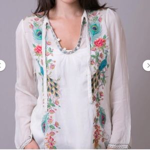 Johnny Was Embroidered Blouse (NWT)